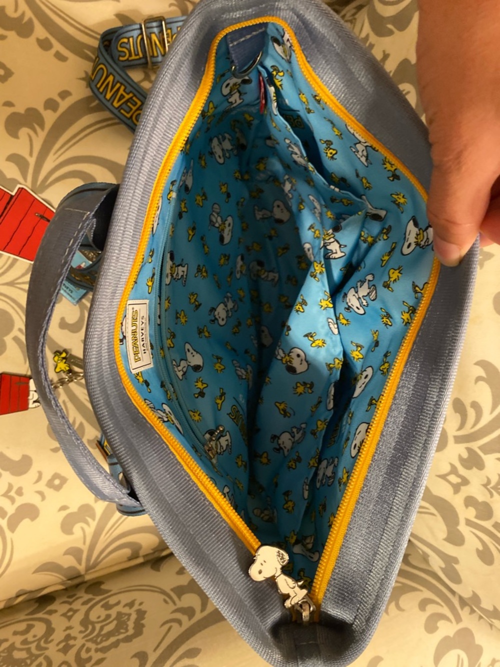 Harveys Peanuts Comic Strip backpack Bag - Picture 3 of 3